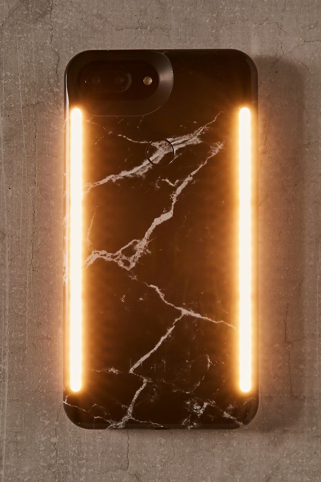 LuMee Duo Black Marble iPhone 8/7/6/6s Plus Case #3