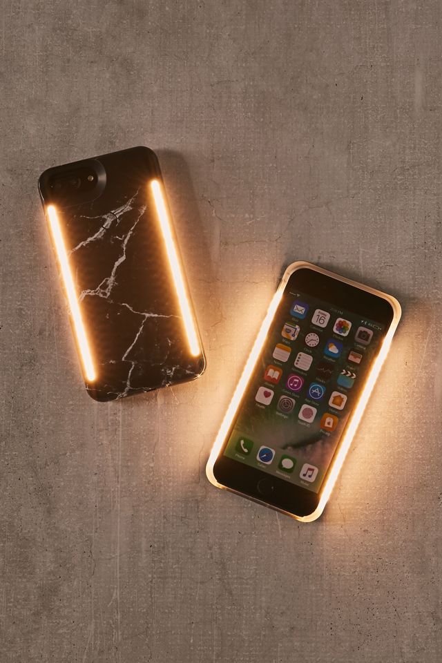 LuMee Duo Black Marble iPhone 8/7/6/6s Plus Case #4