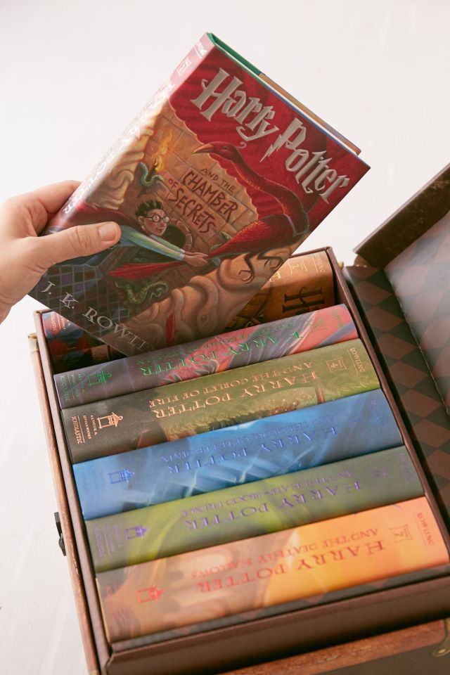Harry Potter Books 1-7 Collectible Trunk Set By J.K. Rowling #1