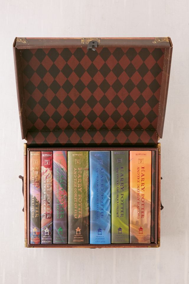 Harry Potter Books 1-7 Collectible Trunk Set By J.K. Rowling #4