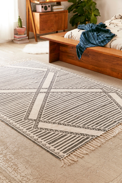 Delta Printed Rug | Urban Outfitters