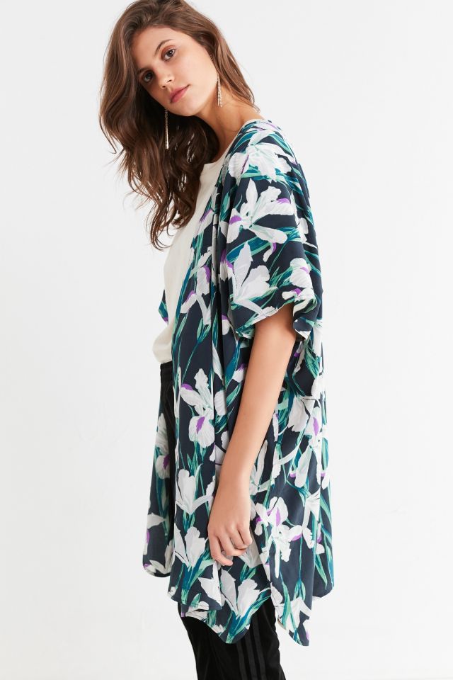 Kimono soyeux imprimé #3