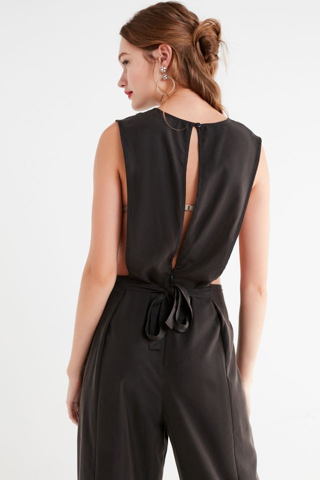UO Jefferson Cut-Out Straight-Leg Jumpsuit #1