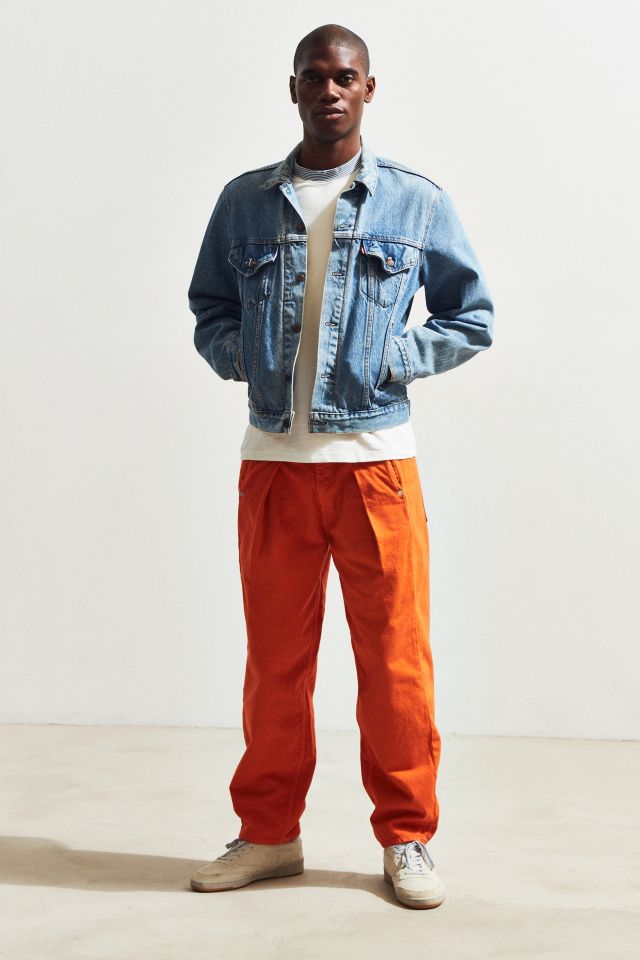 Pantalon en denim teint à nervures JieDa #5