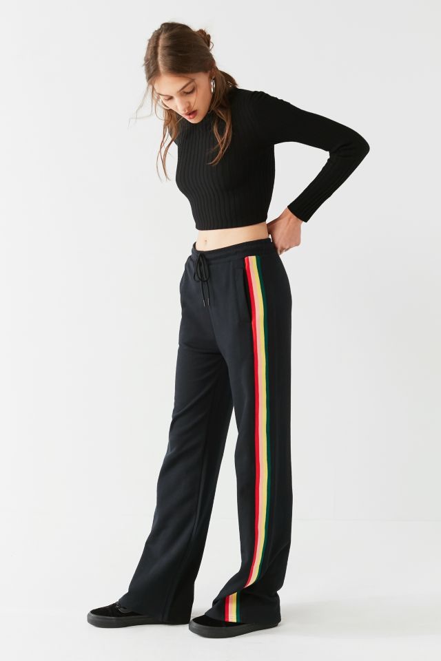 BDG Rainbow Striped Track Pant #1