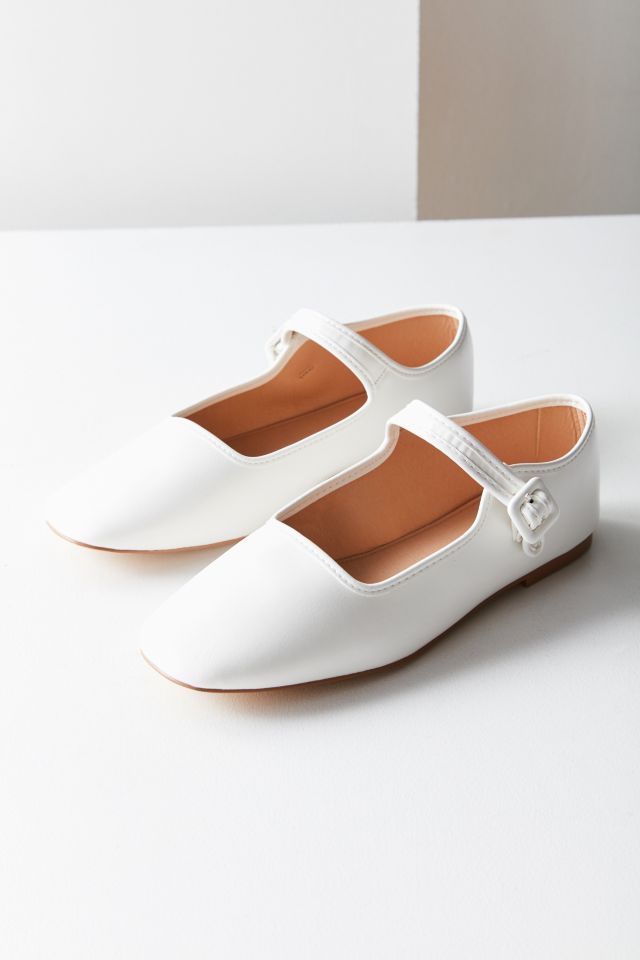 Leather Mary Jane Flat #1