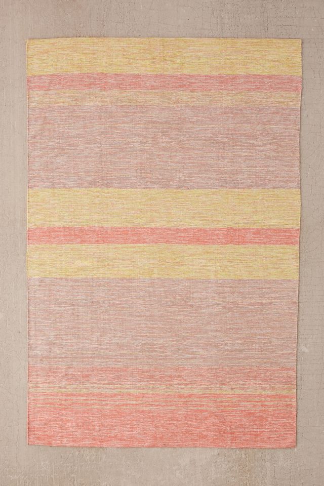 Aneko Striped Woven Rug #1