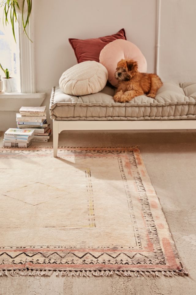 Tapis en chenille imprimée Kumi