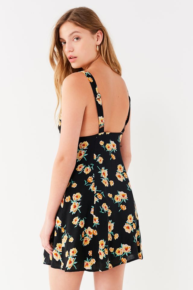 UO Evelyn Empire Waist Mini Dress #3