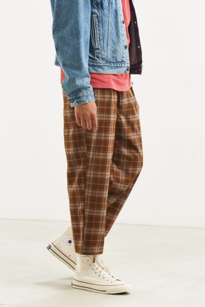 urban outfitters plaid pants mens