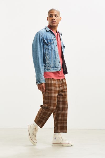 urban outfitters plaid pants mens