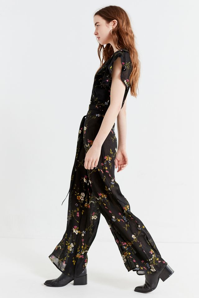 UO Marie Prairie Wrap Jumpsuit #2