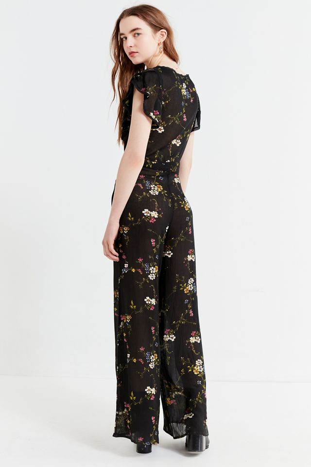 UO Marie Prairie Wrap Jumpsuit #3