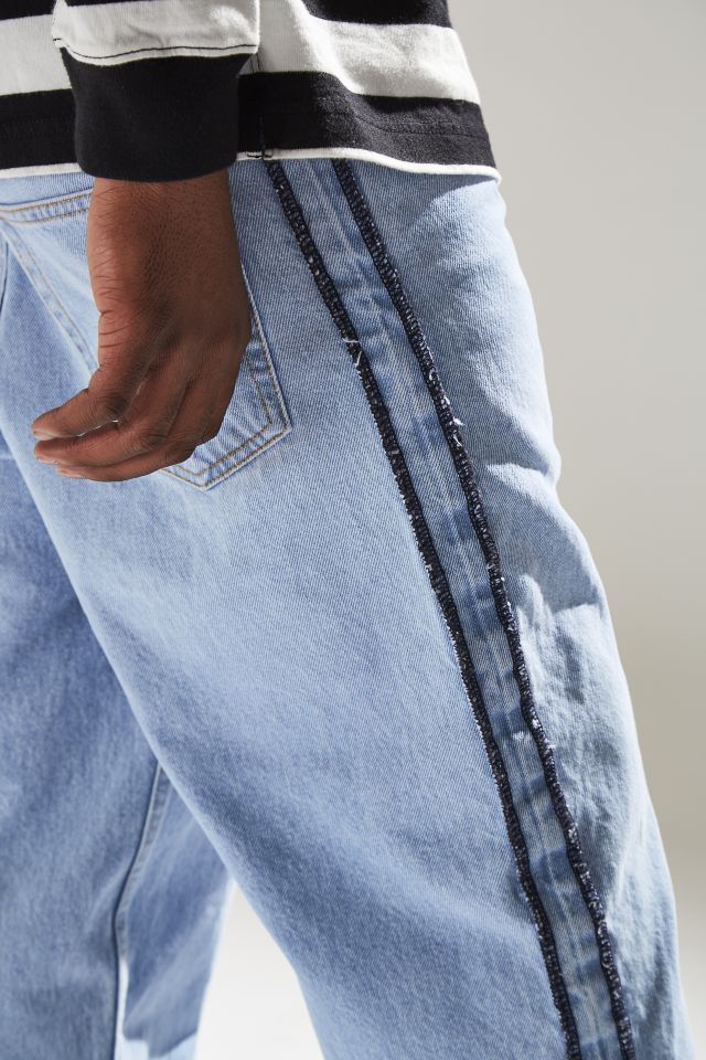 BDG - Jeans court et droit à coutures latérales #1