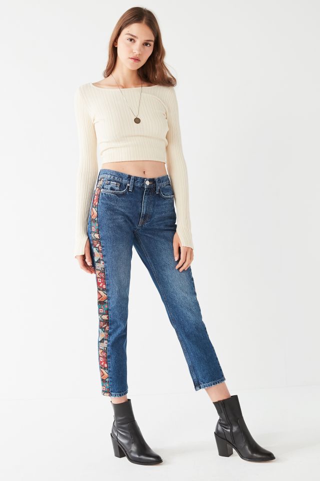 BDG Mid-Rise True Straight-Leg Jean – Jacquard #2