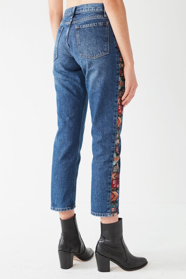 BDG Mid-Rise True Straight-Leg Jean – Jacquard #3