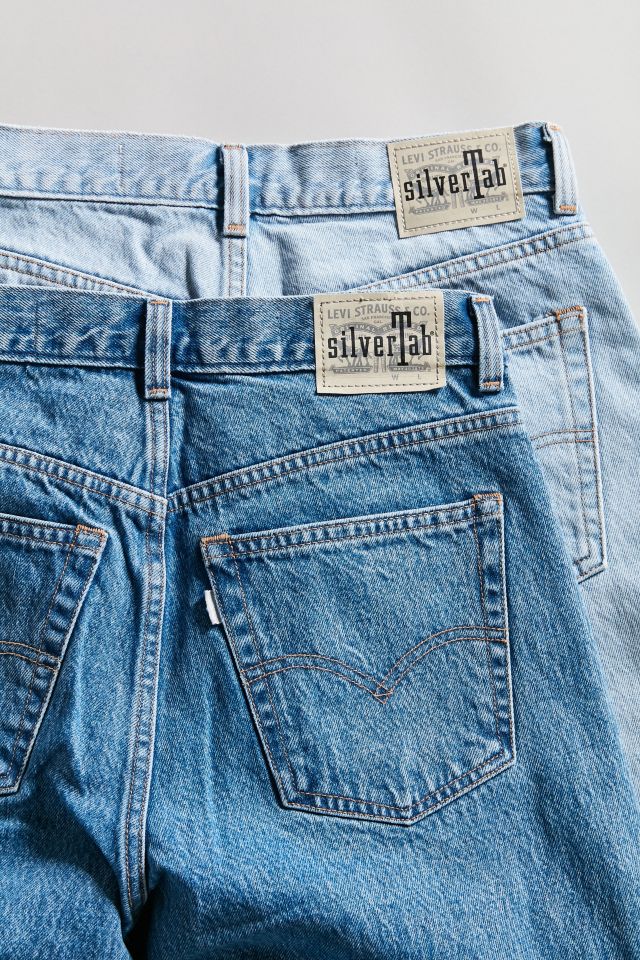 Levi’s SilverTab Relaxed-Fit Straight-Leg Jean – Dark Wash #1
