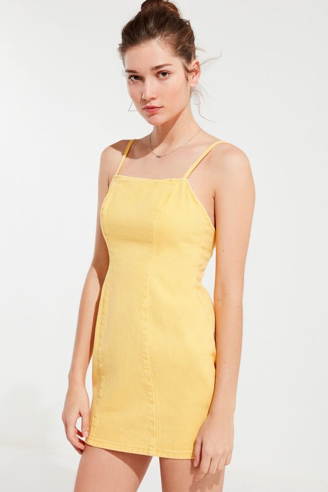 MINKPINK ALLY Denim Mini Dress | Urban Outfitters Canada