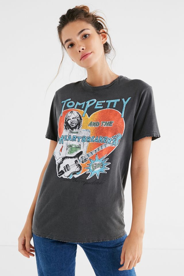 Midnight Rider Tom Petty And The Heartbreakers Tee | Urban Outfitters