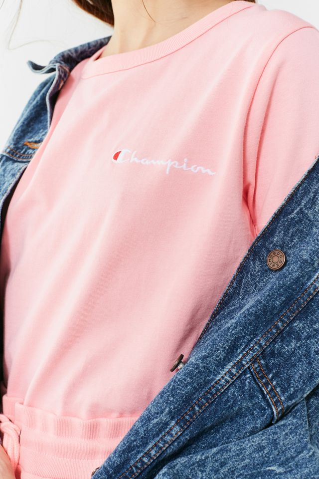 Champion Cropped Logo Tee #2