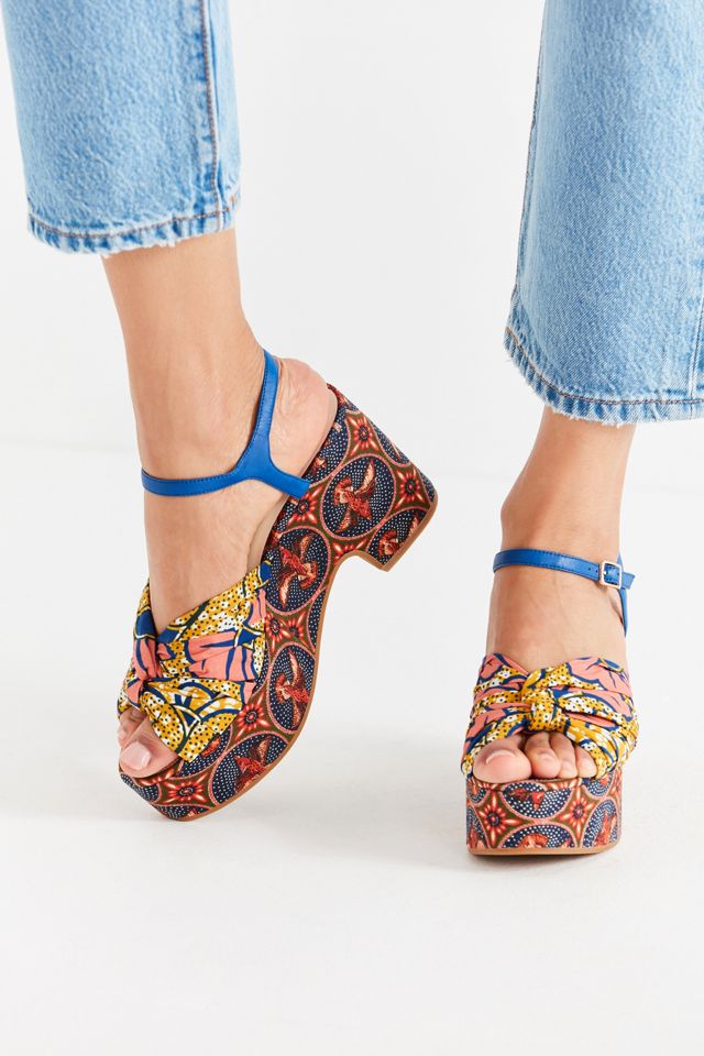 Charlotte Stone Ariane Printed Platform Sandal #1
