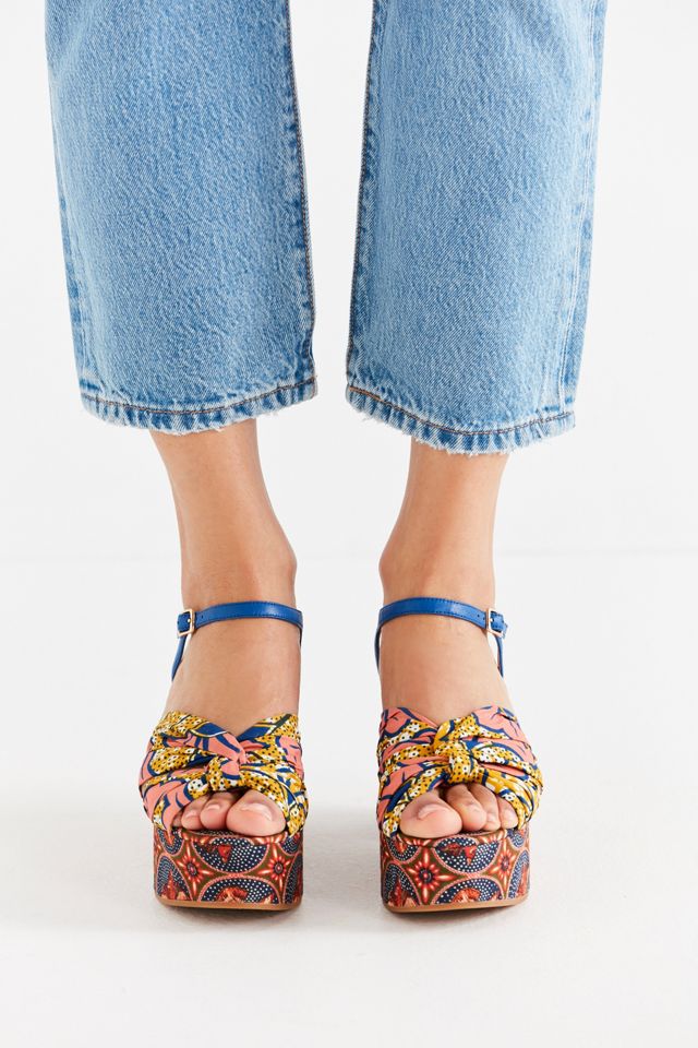 Charlotte Stone Ariane Printed Platform Sandal #4