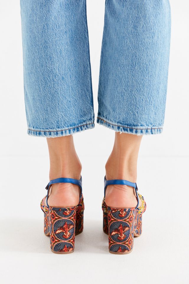 Charlotte Stone Ariane Printed Platform Sandal #5