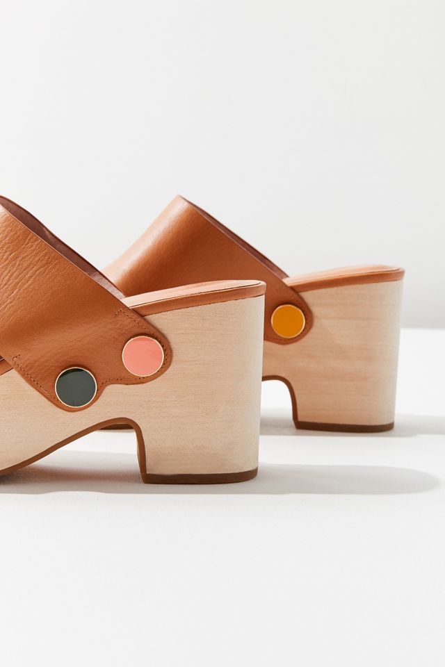 Charlotte Stone Marcel Leather Platform Sandal #1