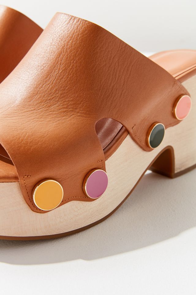 Charlotte Stone Marcel Leather Platform Sandal #4