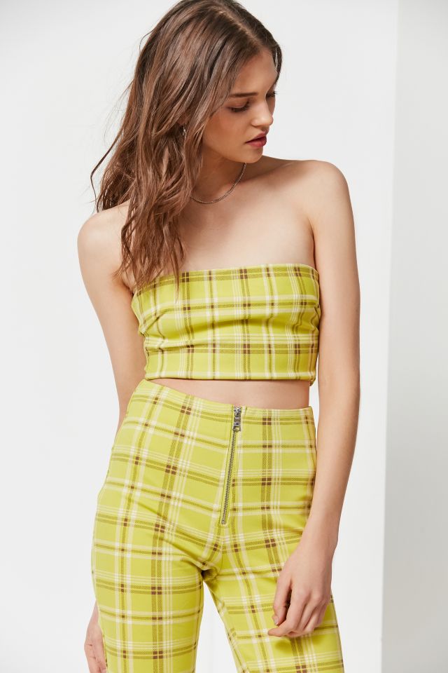 I.AM.GIA Polaris Plaid Tube Top #3