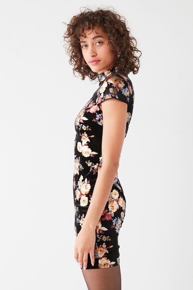 I.AM.GIA Aoki Black Mock-Neck Lace-Up Dress #5