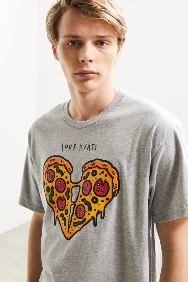 Love Hurts Pizza Tee #4