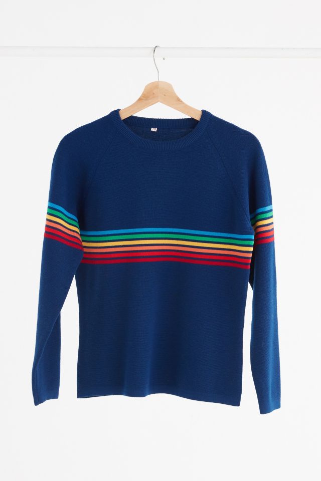 70’s popular Rainbow Sweater