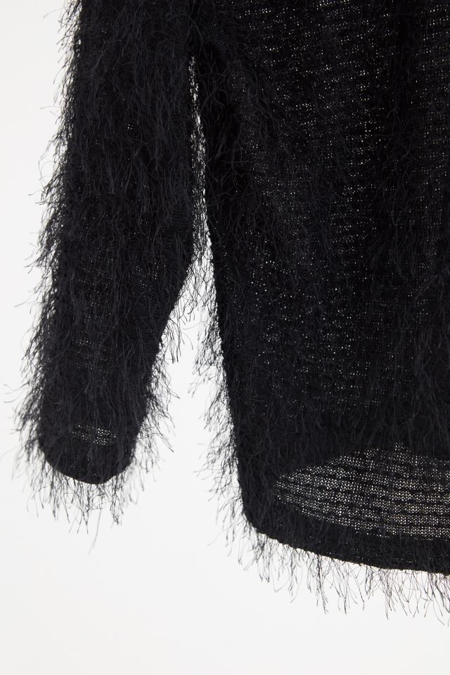 Vintage ‘90s Fuzzy Black Sweater #3
