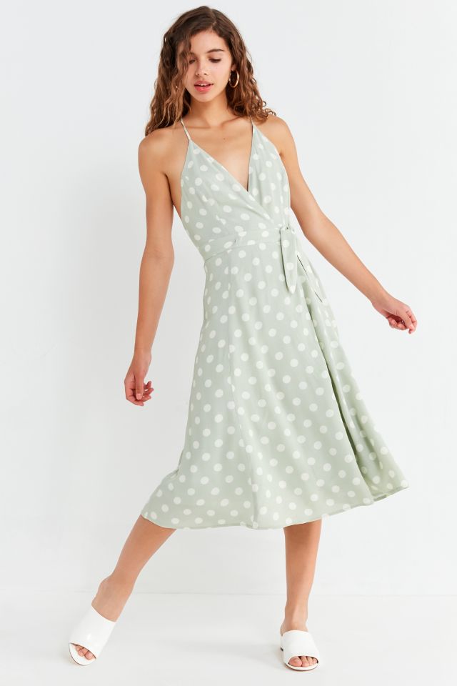 Capulet Simona Polka Dot Midi Wrap Dress #2