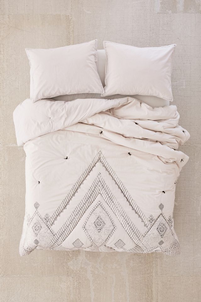 Evie Embroidered Comforter #1