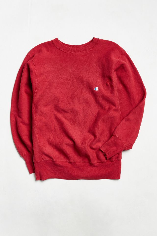 Vintage red champion store sweatshirt