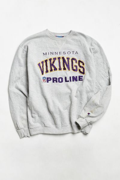 Vintage, Tops, Vintage 992 Minnesota Vikings Black Crewneck Sweatshirt  Size Xl Unisex