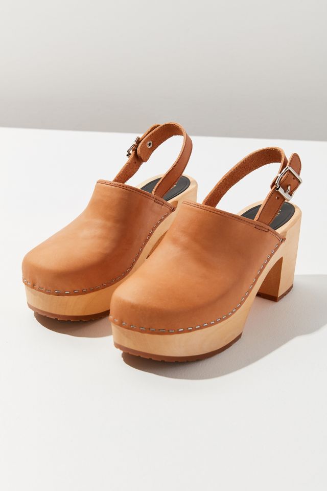 Swedish hasbeens store jill plateau clog