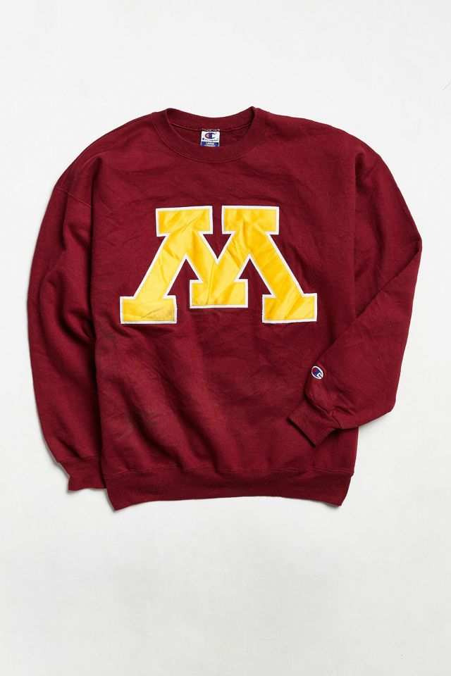 Vintage Champion M Applique Crew Neck Sweatshirt | Urban Vintage Champion M Applique Crew Neck Sweatshirt | Urban