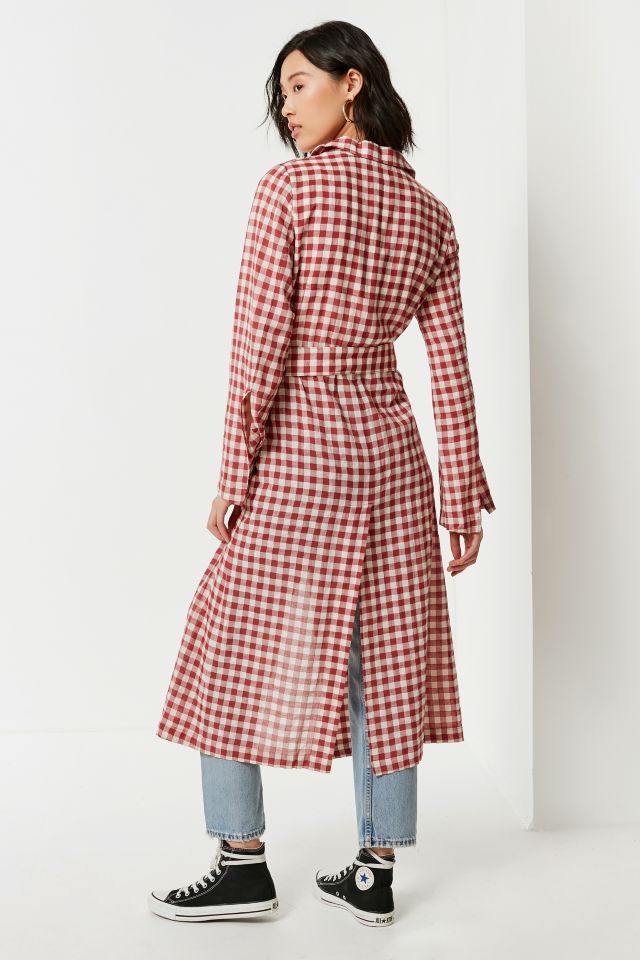 Capulet Tati Gingham Trench Coat #3