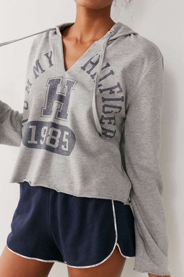 Tommy Hilfiger X UO Cropped Hoodie Sweatshirt #2