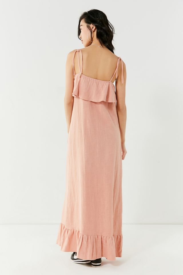 Lucca Couture Ruffle Maxi Dress #1