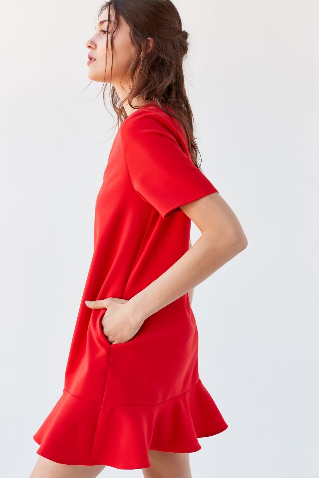 Blaque Label Peplum Shift Dress #1