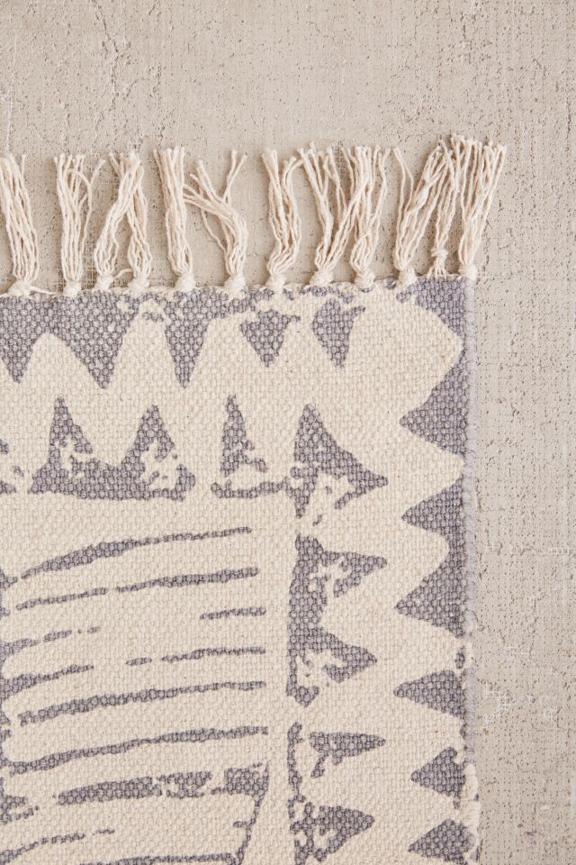 Ari Block Printed Rug #2