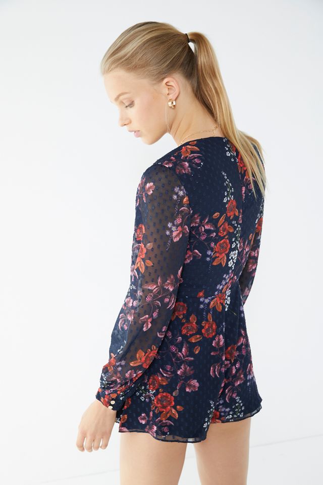 Keepsake Need You Now Floral Romper #1