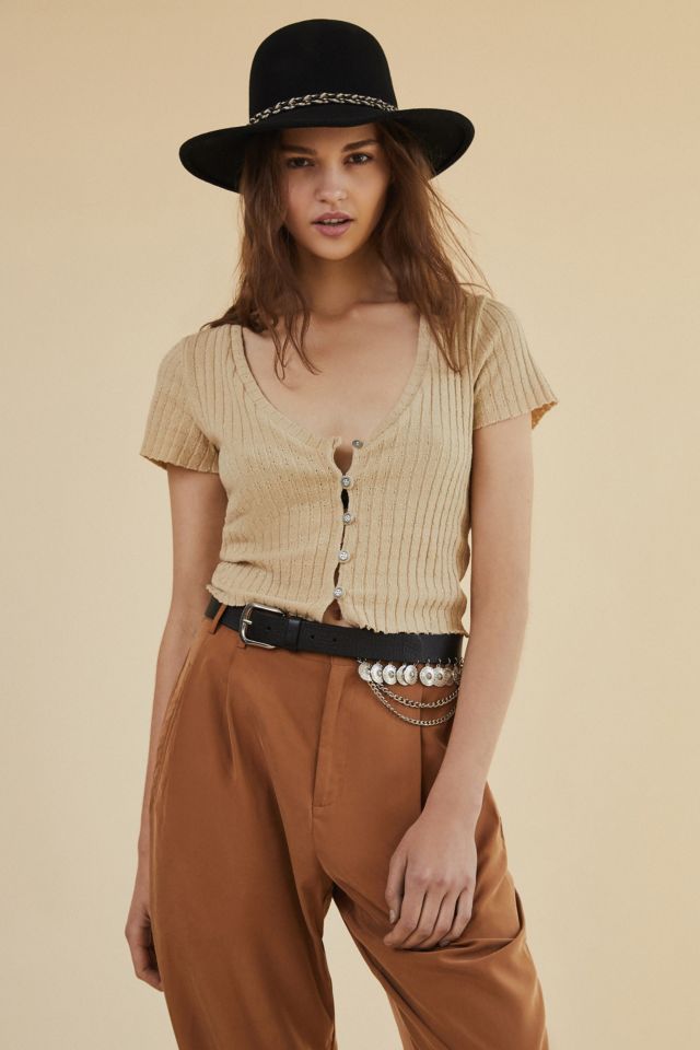 Project Social T Joyce Button-Down Top