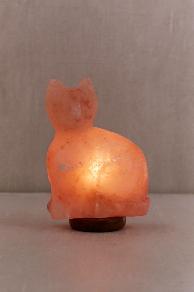 Cat Himalayan Salt Lamp #2