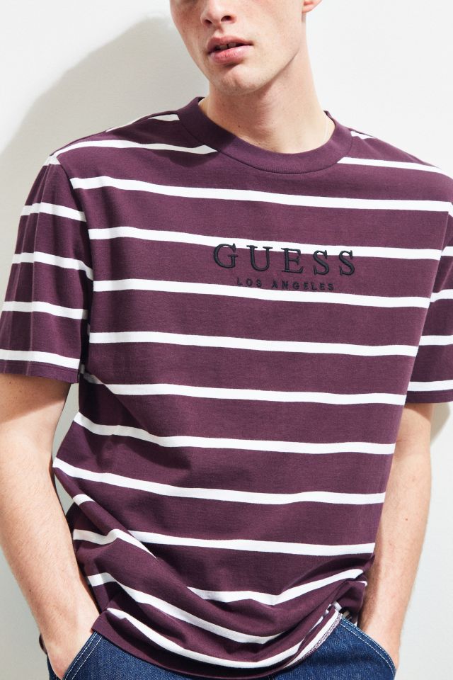 Guess doheny stripe tee best sale