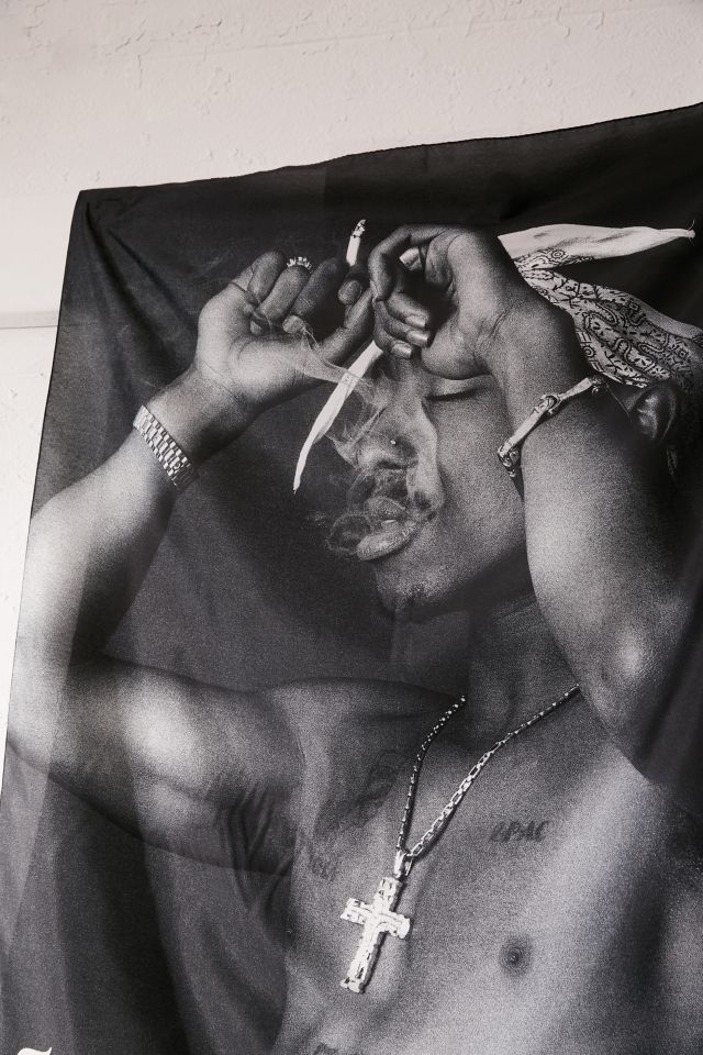 Tupac Poster Tapestry Urban Outfitters